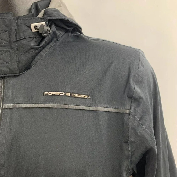 Adidas Men's Porsche Design P5000 Full Zip WindBreaker Hooded Jacket Size S - Picture 4 of 16